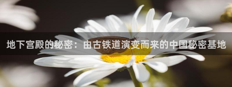 贵州先锋娱乐：地下宫殿的秘密：由古铁道演变而来的中国秘密基地