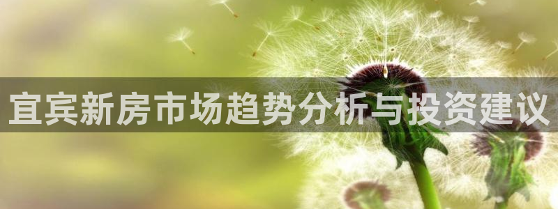 先锋娱乐游戏上分网址：宜宾新房市场趋势分析与投资建议