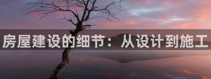 先锋娱乐管理集团怎么样：房屋建设的细节：从设计到施工
