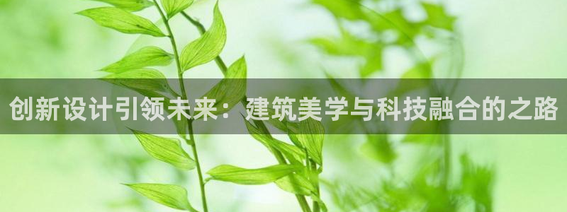 时代先锋娱乐：创新设计引领未来：建筑美学与科技融合的之路