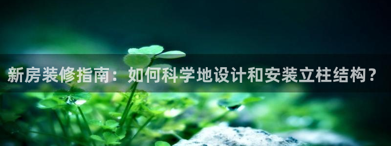 先锋娱乐链接：新房装修指南：如何科学地设计和安装立柱结构？