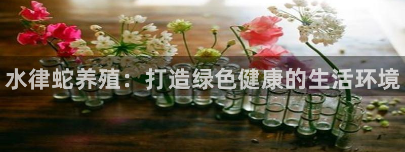 先锋 娱乐：水律蛇养殖：打造绿色健康的生活环境