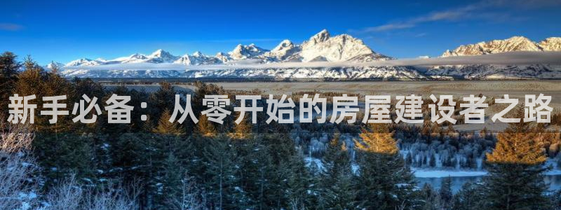 先锋娱乐官方：新手必备：从零开始的房屋建设者之路