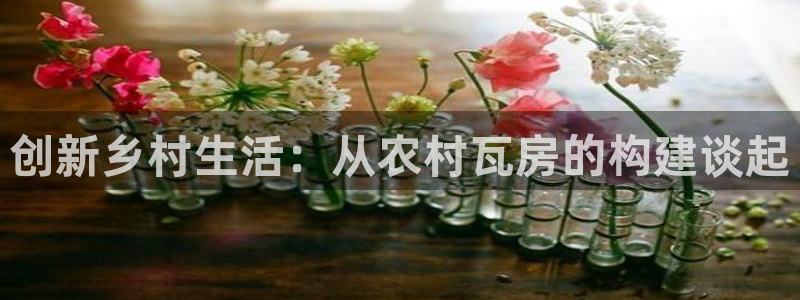 先锋娱乐上分：创新乡村生活：从农村瓦房的构建谈起
