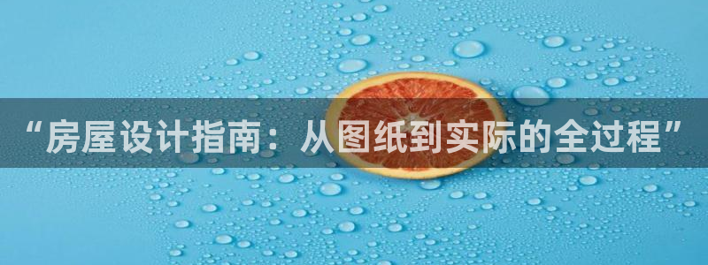 娱乐先锋捕鱼客服：“房屋设计指南：从图纸到实际的全过程”