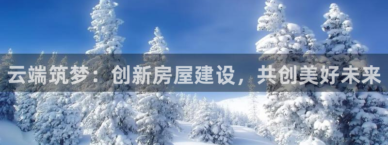 先锋娱乐上分：云端筑梦：创新房屋建设，共创美好未来