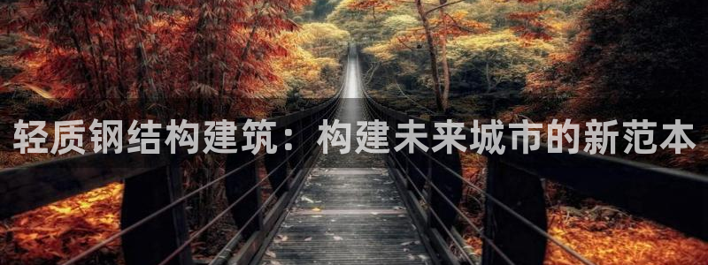 先锋娱乐转进去钱：轻质钢结构建筑：构建未来城市的新范本
