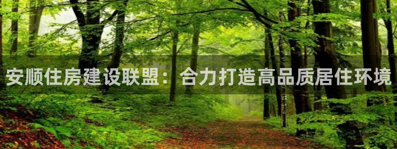 先锋娱乐炸金花：安顺住房建设联盟：合力打造高品质居住环境